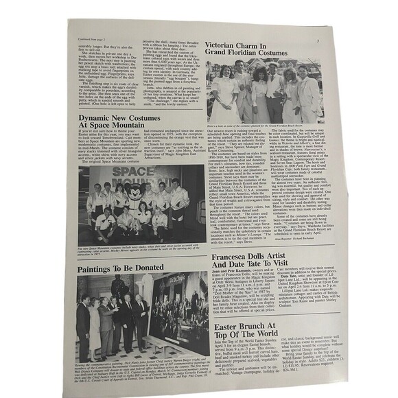 Disney Eyes & Ears 1987 Vol 17# 52/16 1988 Vol 18 #13/46 Mickey Mouse 60th Bday - Picture 10 of 16